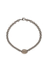 Dsquared2-OUTLET-SALE-Ceresio 9 Logo Tag Chain Necklace-ARCHIVIST