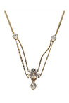 Alexander McQueen-OUTLET-SALE-Chain necklace with Skull detail-ARCHIVIST