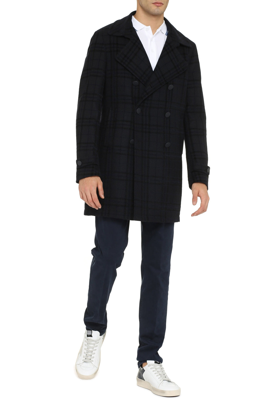 Tagliatore-OUTLET-SALE-Charlie double-breasted coat-ARCHIVIST