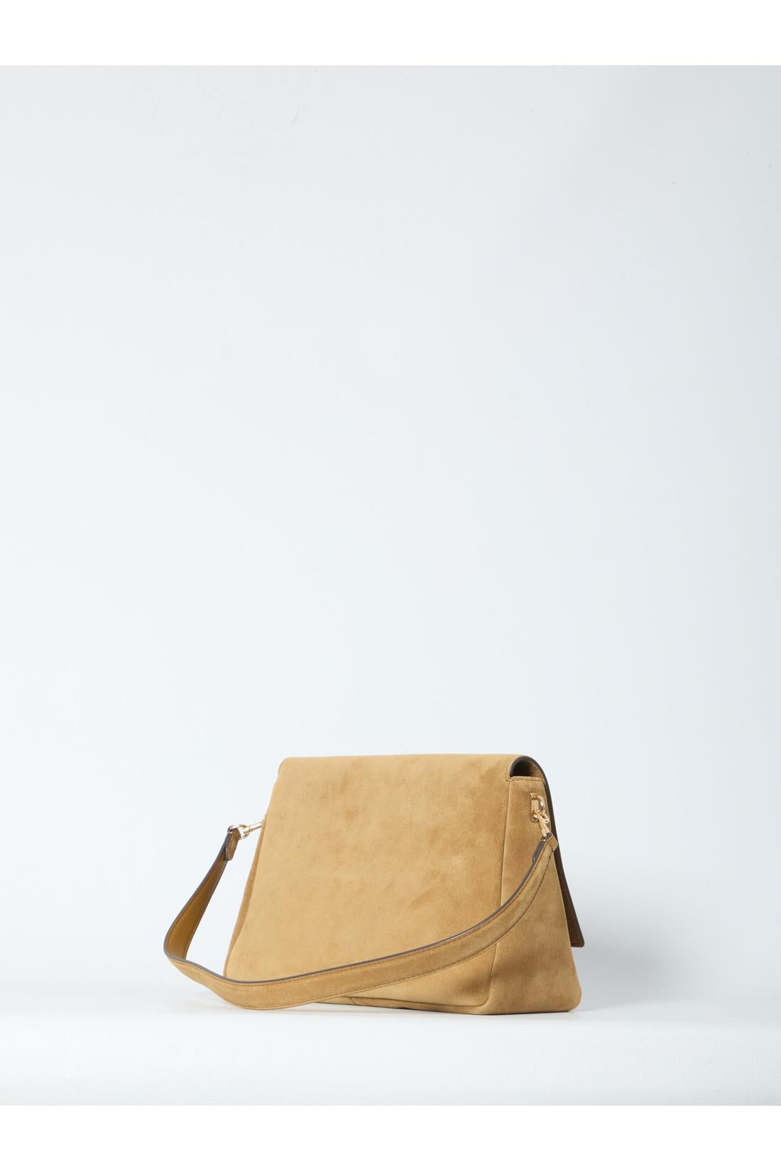 Tory Burch-OUTLET-SALE-Charlie suede bag-ARCHIVIST