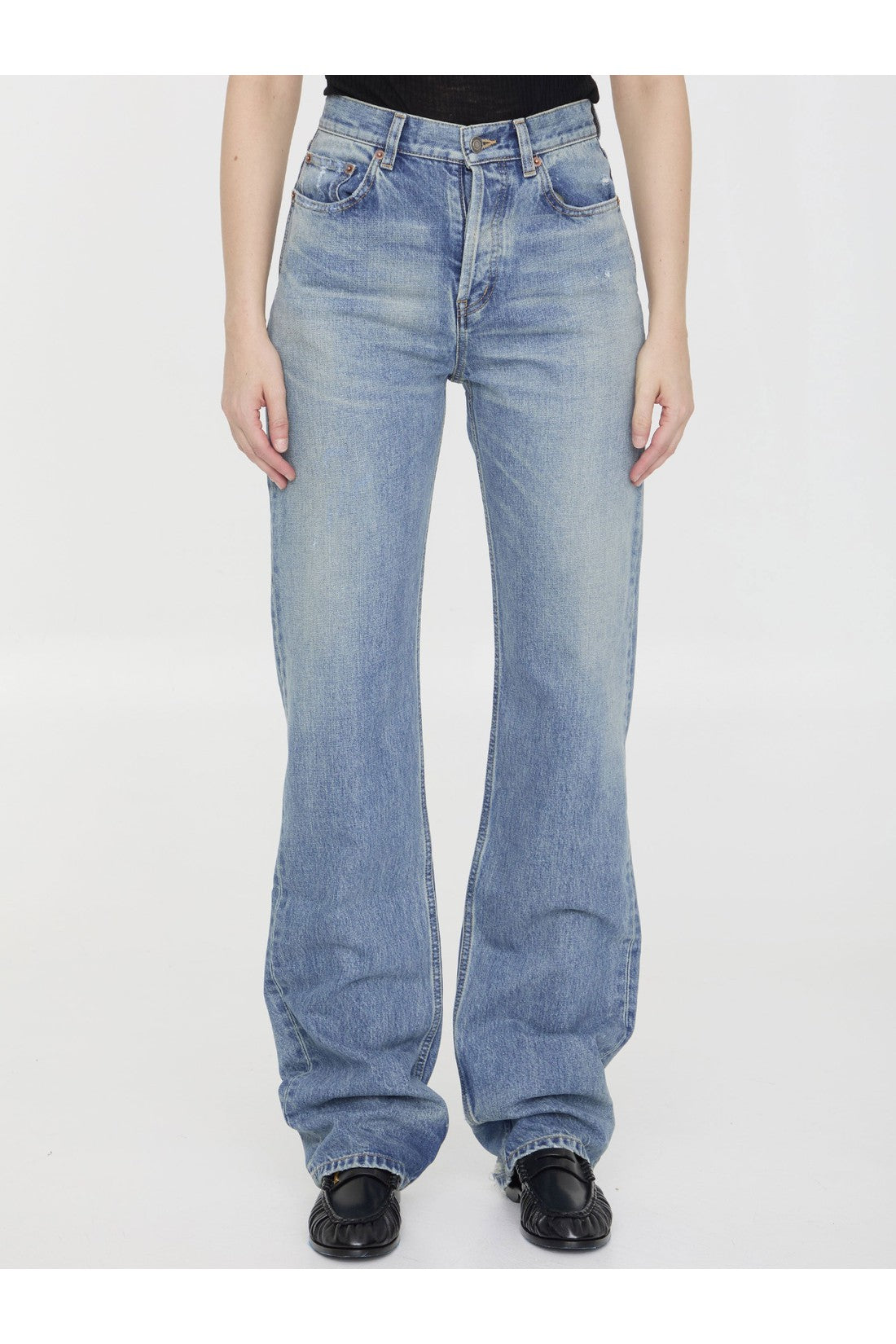 SAINT LAURENT-OUTLET-SALE-Charlotte jeans-ARCHIVIST