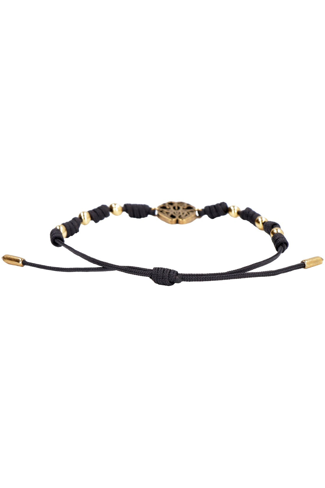 Alexander McQueen-OUTLET-SALE-Charm cord bracelet-ARCHIVIST