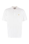 Carhartt-OUTLET-SALE-Chase cotton piqué polo shirt-ARCHIVIST