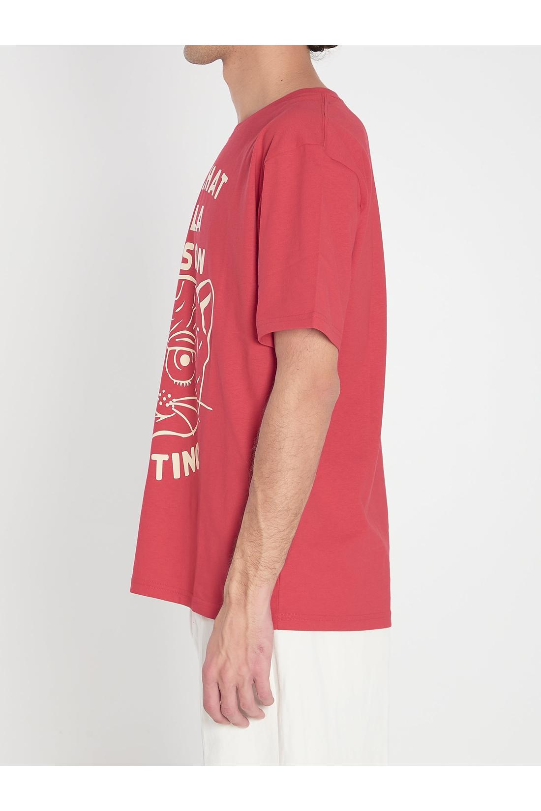 Valentino Garavani-OUTLET-SALE-Chat de la Maison t-shirt-ARCHIVIST