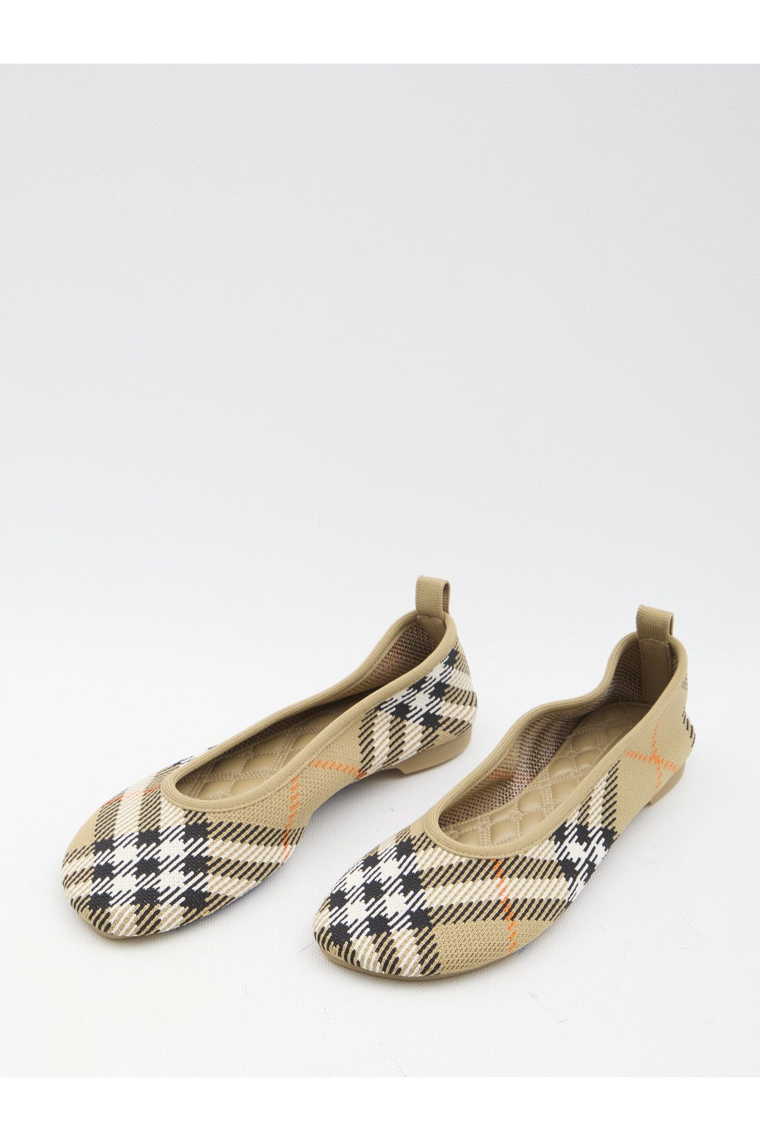 Burberry-OUTLET-SALE-Check Baby ballerinas-ARCHIVIST