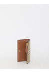 BURBERRY-OUTLET-SALE-Check Medium Bi-fold wallet-ARCHIVIST