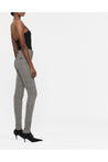 Saint Laurent-OUTLET-SALE-Check-Patterned Skinny Trousers-ARCHIVIST