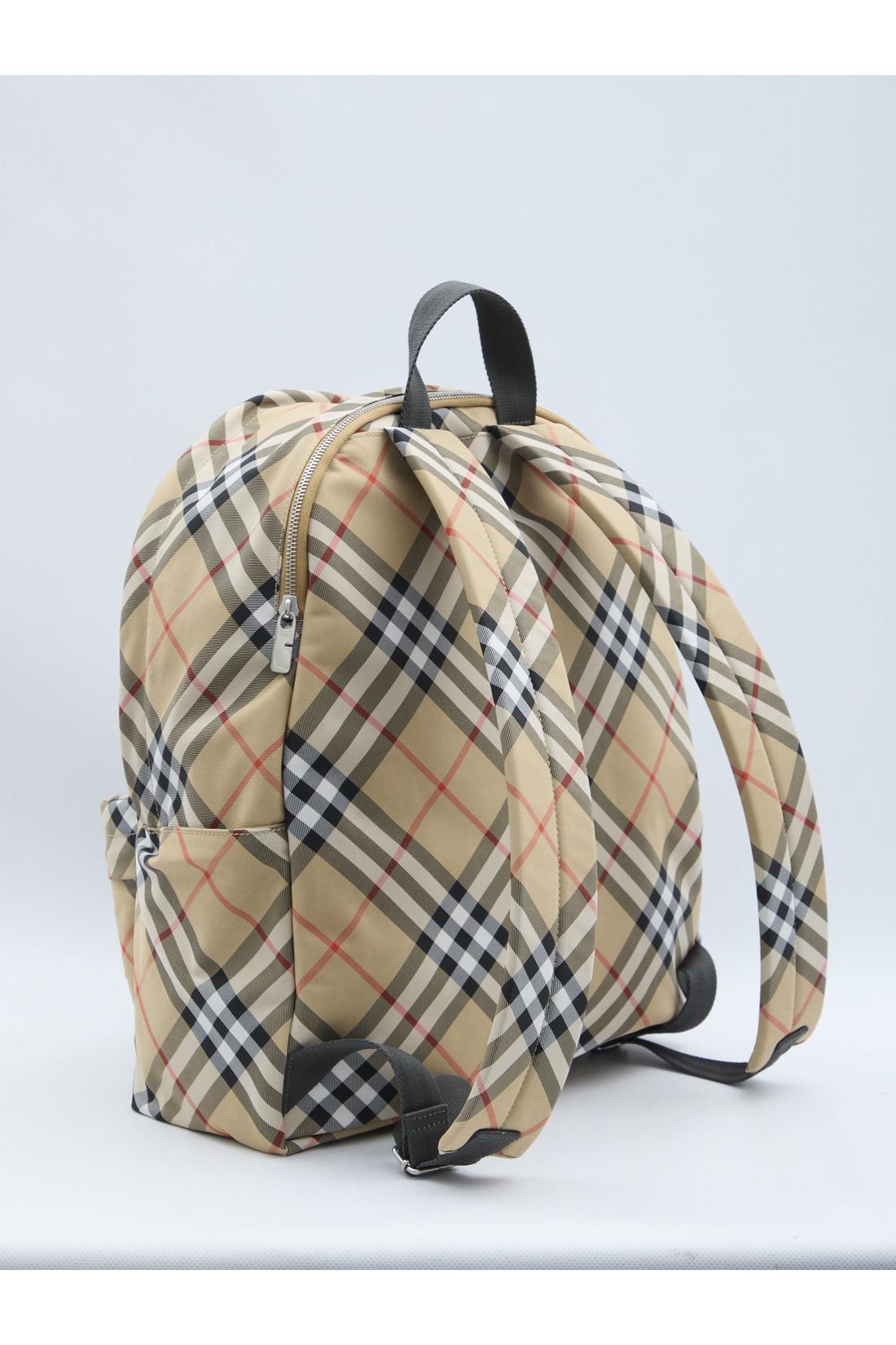 Burberry-OUTLET-SALE-Check backpack-ARCHIVIST