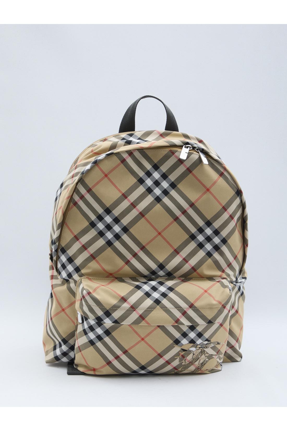 Burberry-OUTLET-SALE-Check backpack-ARCHIVIST