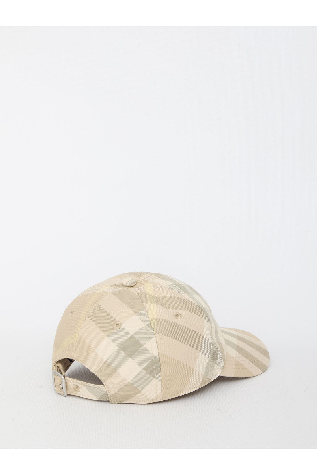 BURBERRY-OUTLET-SALE-Check baseball hat-ARCHIVIST