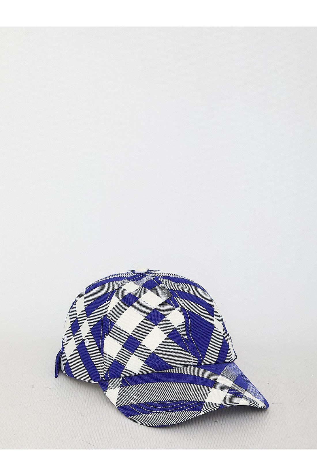 BURBERRY-OUTLET-SALE-Check baseball hat-ARCHIVIST