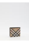 Burberry-OUTLET-SALE-Check bifold wallet-ARCHIVIST