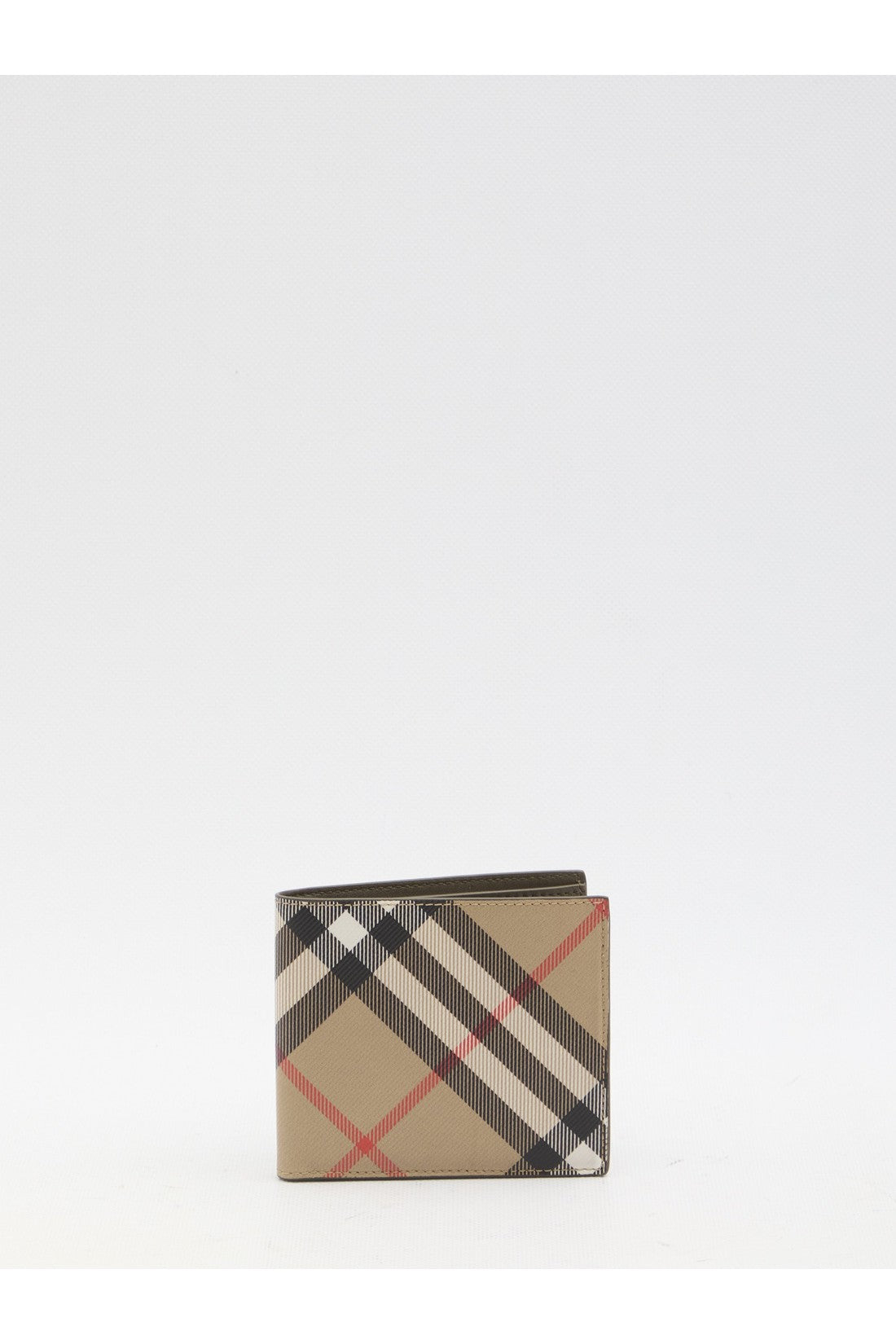 Burberry-OUTLET-SALE-Check bifold wallet-ARCHIVIST