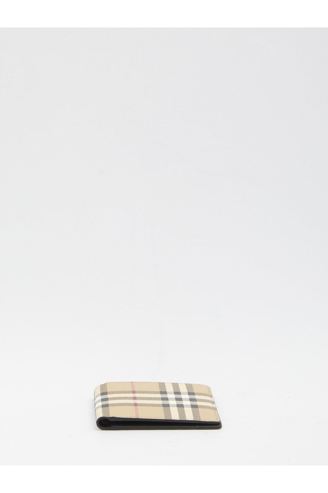 Burberry-OUTLET-SALE-Check book wallet-ARCHIVIST