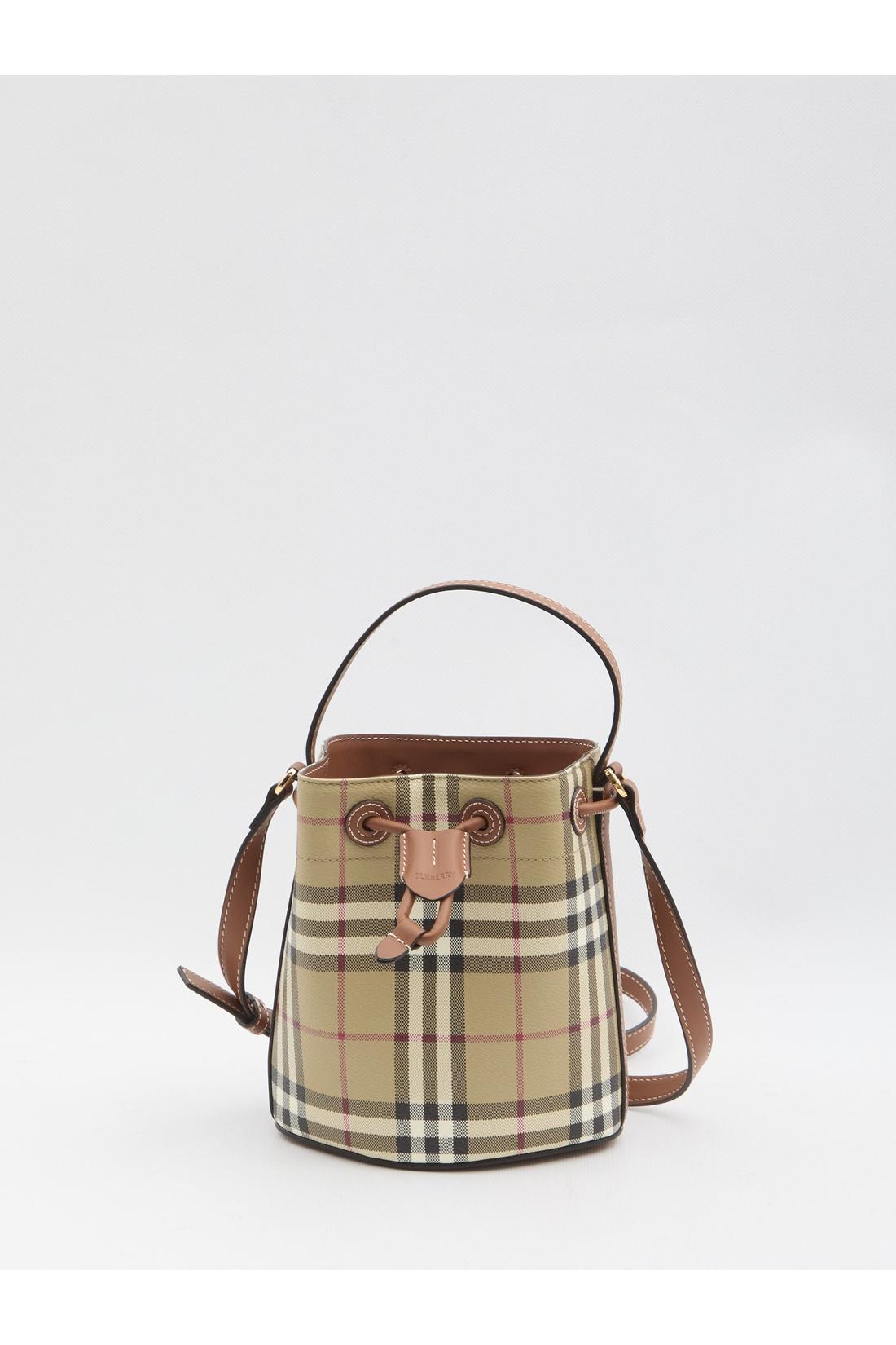 Check bucket bag mini-Taschen-Burberry-QT-BRAUN-ARCHIVIST