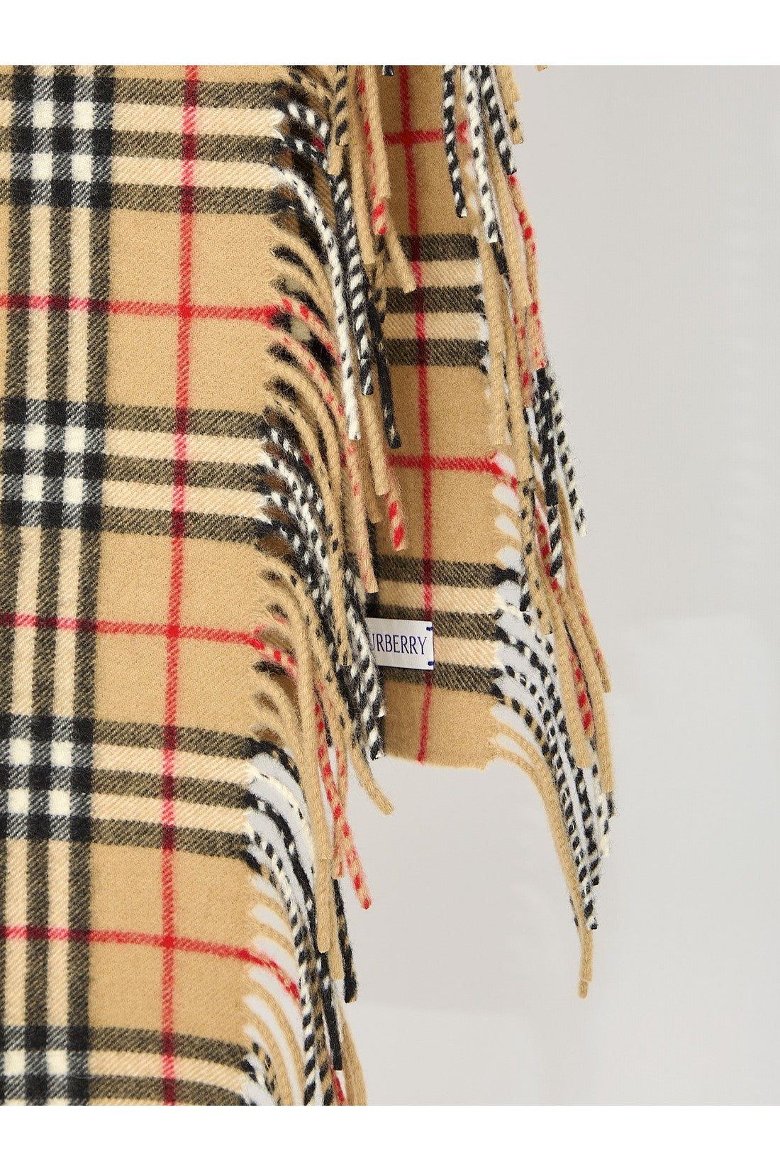 BURBERRY-OUTLET-SALE-Check cashmere scarf-ARCHIVIST