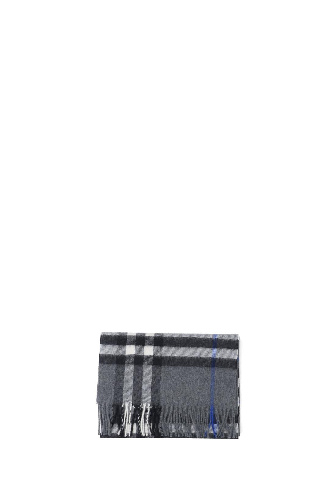 Burberry-OUTLET-SALE-Check cashmere scarf-ARCHIVIST