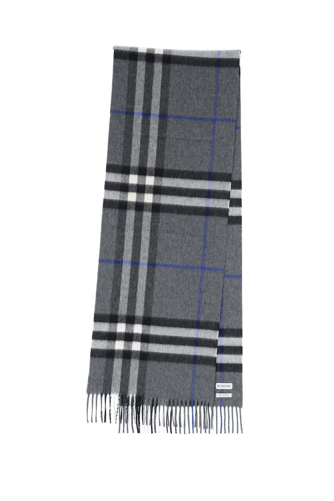 Burberry-OUTLET-SALE-Check cashmere scarf-ARCHIVIST