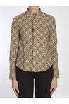 BURBERRY-OUTLET-SALE-Check cotton shirt-ARCHIVIST