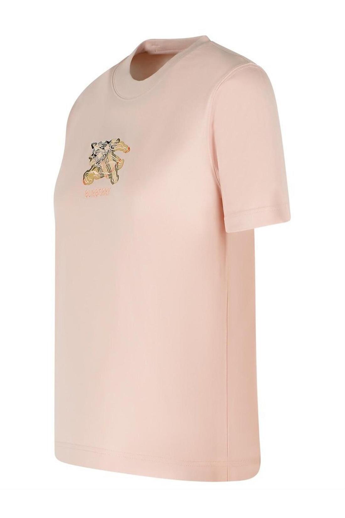 Burberry-OUTLET-SALE-Check cotton t-shirt-ARCHIVIST