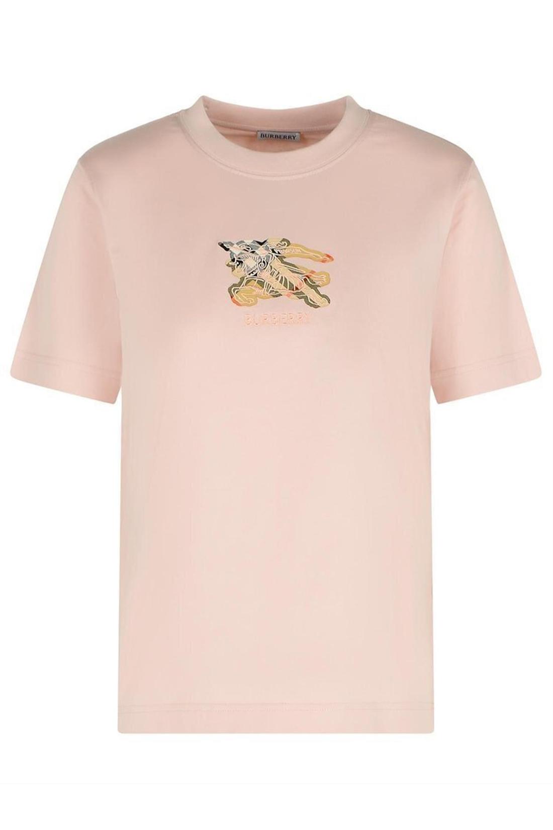 Burberry-OUTLET-SALE-Check cotton t-shirt-ARCHIVIST