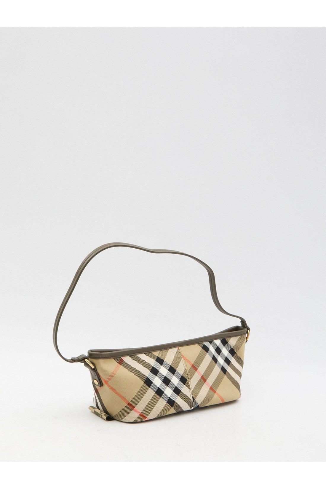 BURBERRY-OUTLET-SALE-Check mini shoulder bag-ARCHIVIST