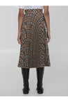 BURBERRY-OUTLET-SALE-Check pleated skirt-ARCHIVIST