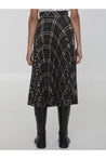 BURBERRY-OUTLET-SALE-Check pleated skirt-ARCHIVIST