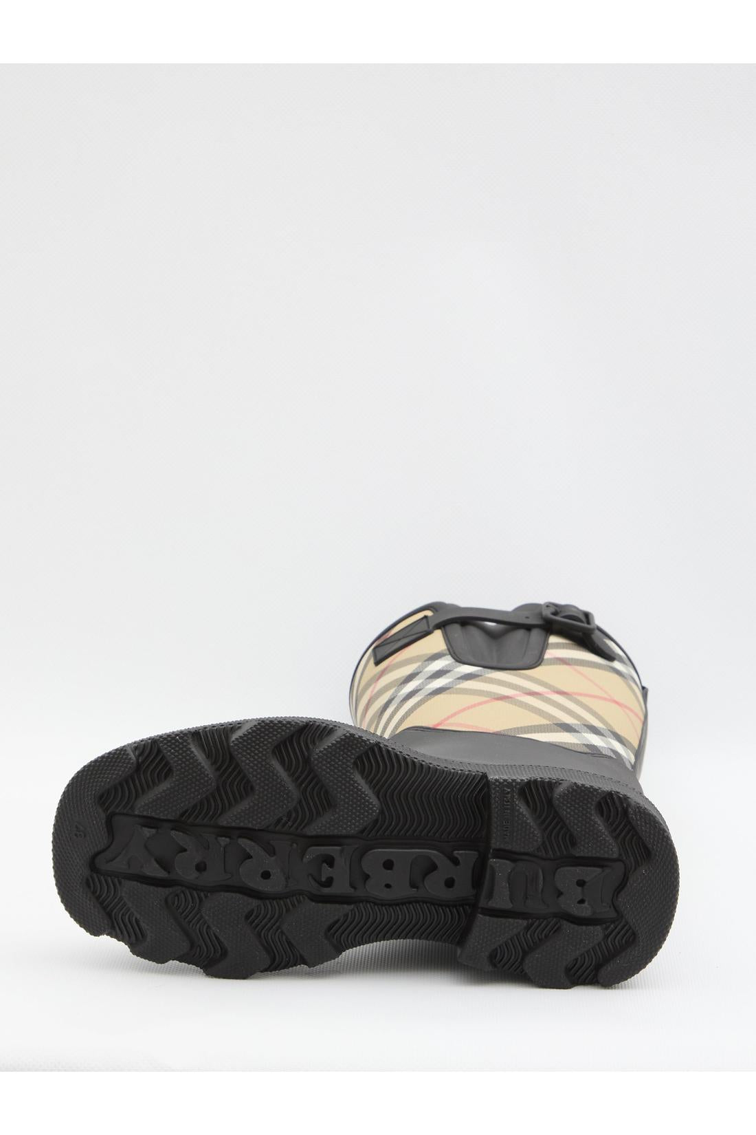 Burberry-OUTLET-SALE-Check rainboots-ARCHIVIST