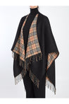 Burberry-OUTLET-SALE-Check reversible cape-ARCHIVIST