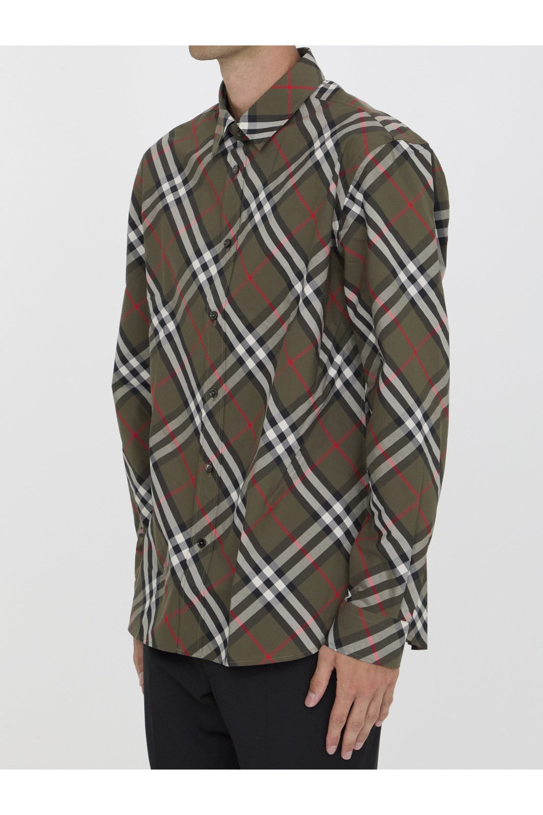 BURBERRY-OUTLET-SALE-Check shirt-ARCHIVIST