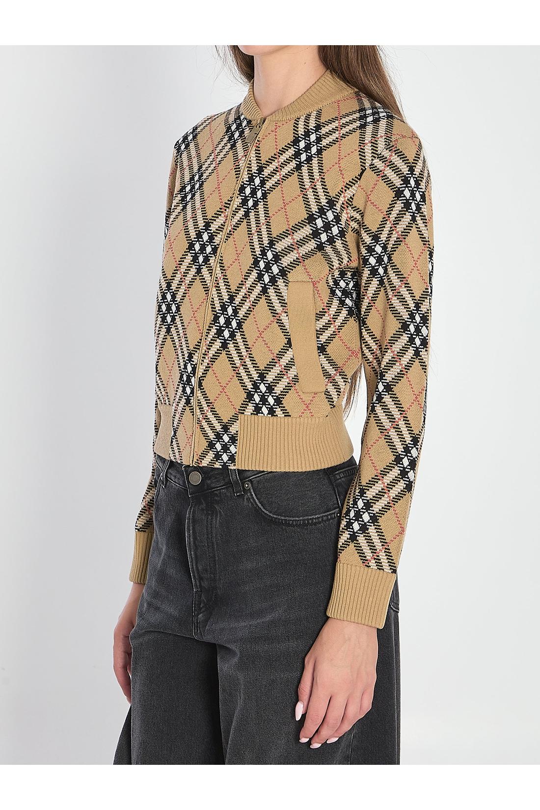 Burberry-OUTLET-SALE-Check sweater-ARCHIVIST