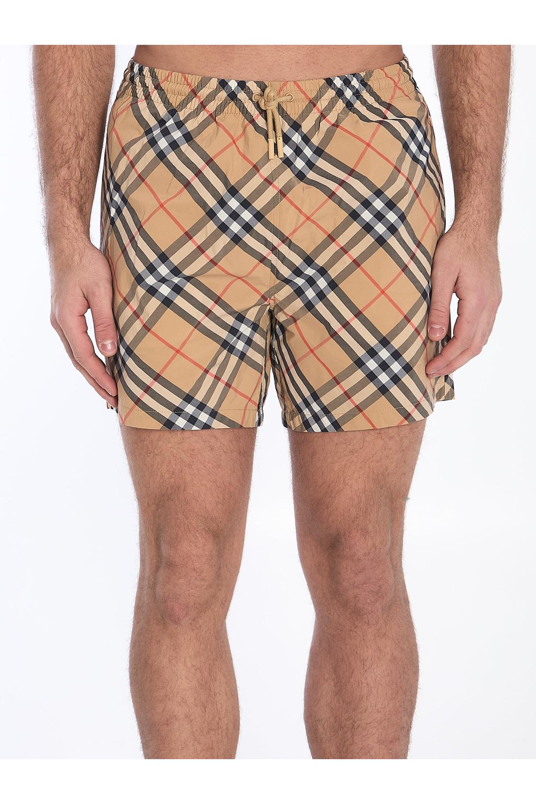 Burberry-OUTLET-SALE-Check swim boxers-ARCHIVIST