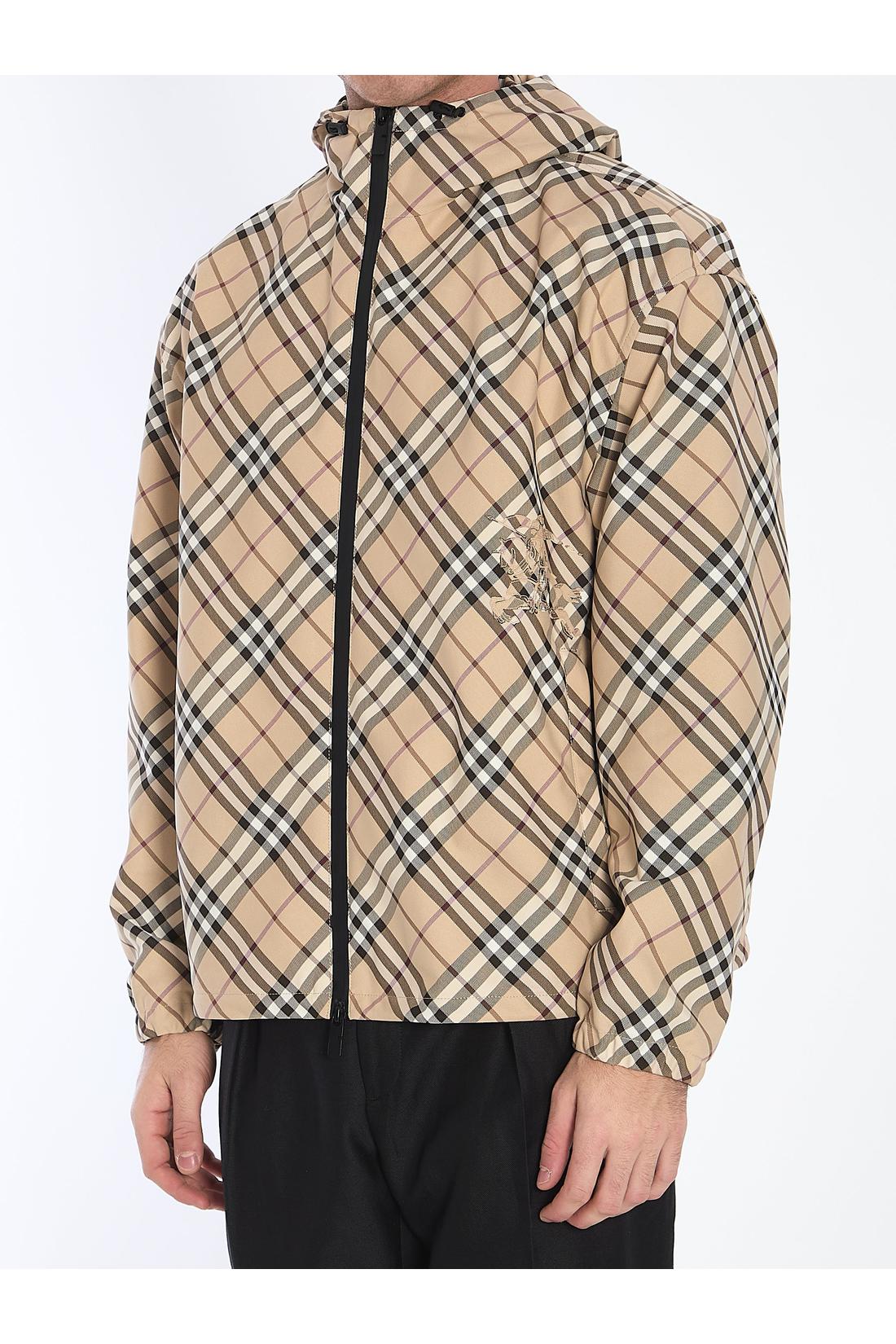 Burberry-OUTLET-SALE-Check twill jacket-ARCHIVIST