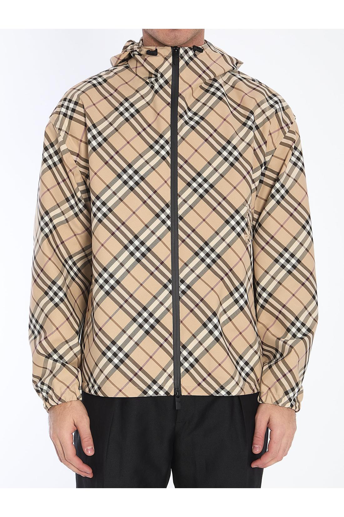 Burberry-OUTLET-SALE-Check twill jacket-ARCHIVIST