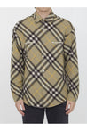 BURBERRY-OUTLET-SALE-Check wool shirt-ARCHIVIST