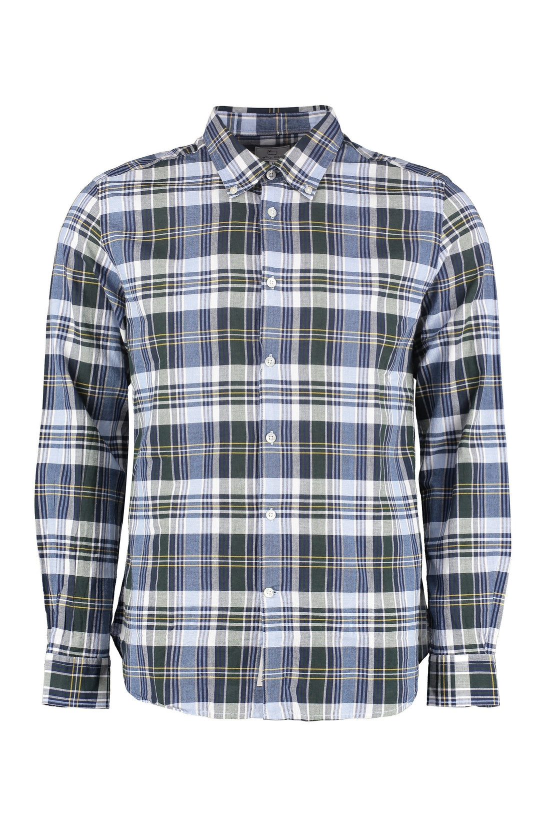 Woolrich-OUTLET-SALE-Checked cotton shirt-ARCHIVIST