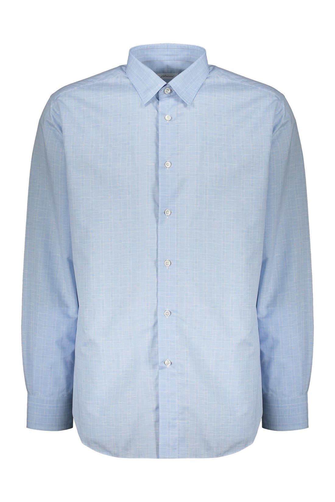 BRIONI-OUTLET-SALE-Checked shirt-ARCHIVIST