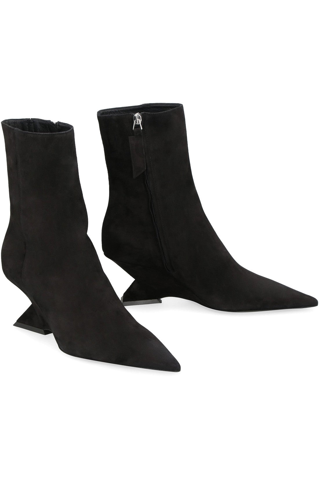 The Attico-OUTLET-SALE-Cheope suede ankle boots-ARCHIVIST