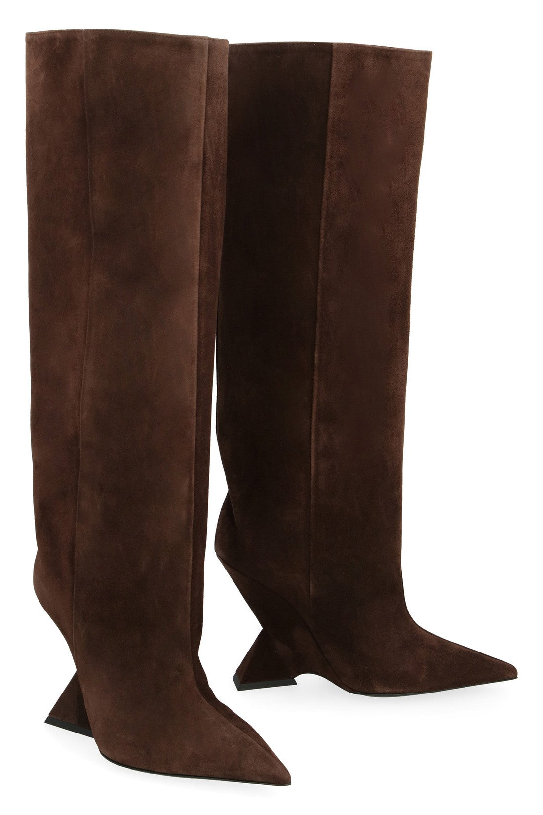 The Attico-OUTLET-SALE-Cheope suede knee-boots-ARCHIVIST