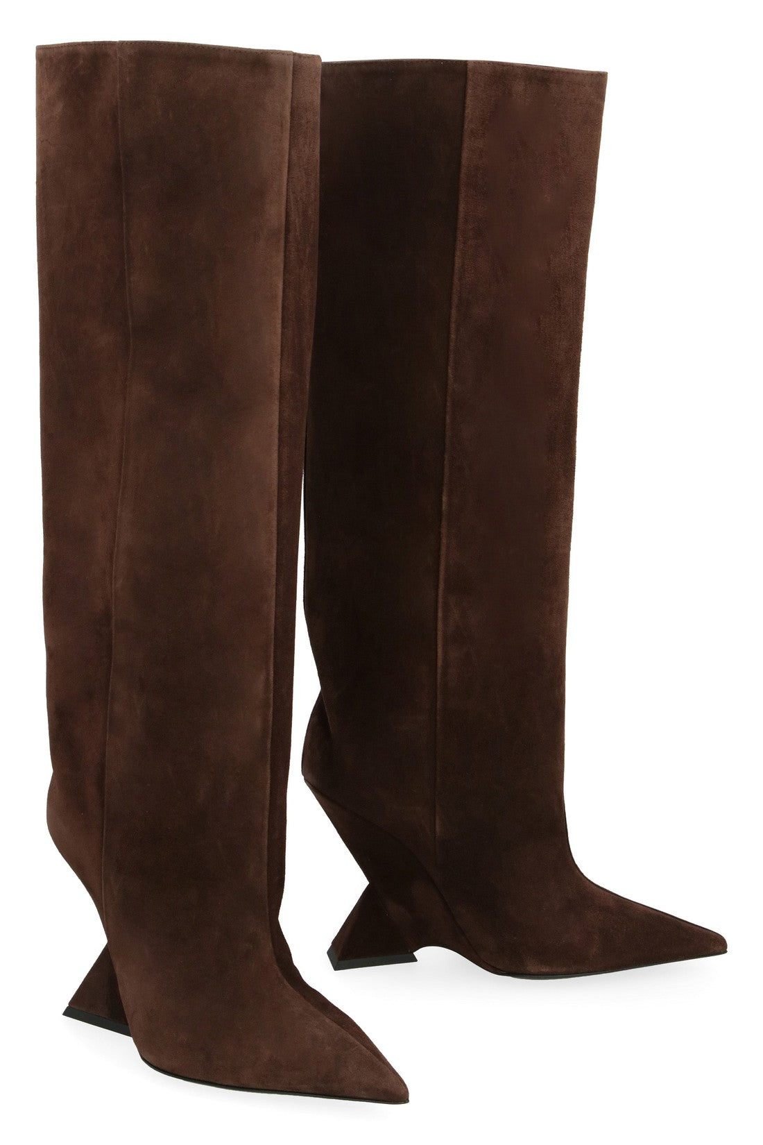 The Attico OUTLET Cheope suede knee boots im SALE ARCHIVIST