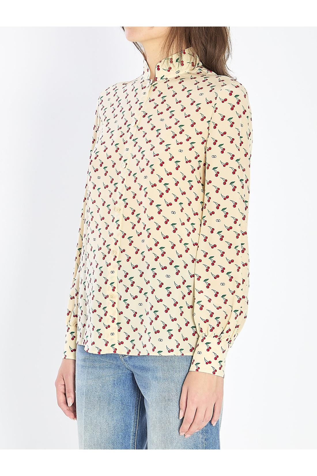 Valentino Garavani-OUTLET-SALE-Cherryfic shirt-ARCHIVIST