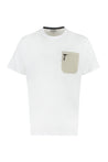 Woolrich-OUTLET-SALE-Chest pocket cotton T-shirt-ARCHIVIST