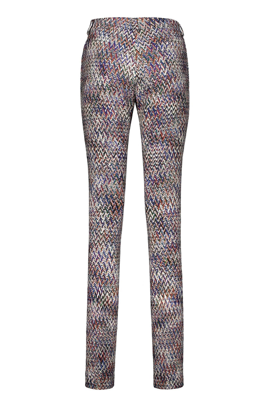 Missoni-OUTLET-SALE-Chevron knitted palazzo trousers-ARCHIVIST