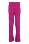 Missoni-OUTLET-SALE-Chevron knitted palazzo trousers-ARCHIVIST