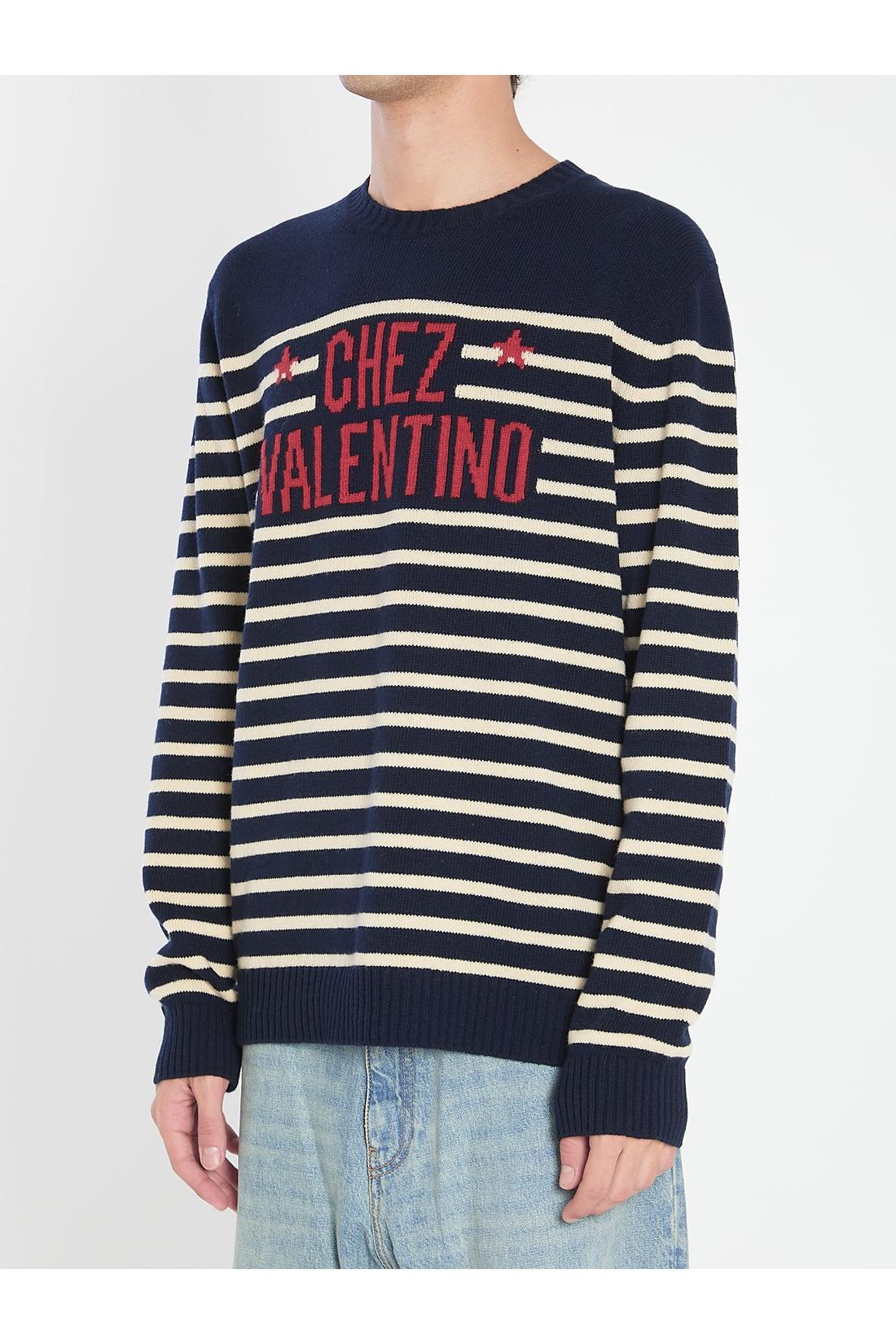 Valentino Garavani-OUTLET-SALE-Chez Valentino Sweater-ARCHIVIST