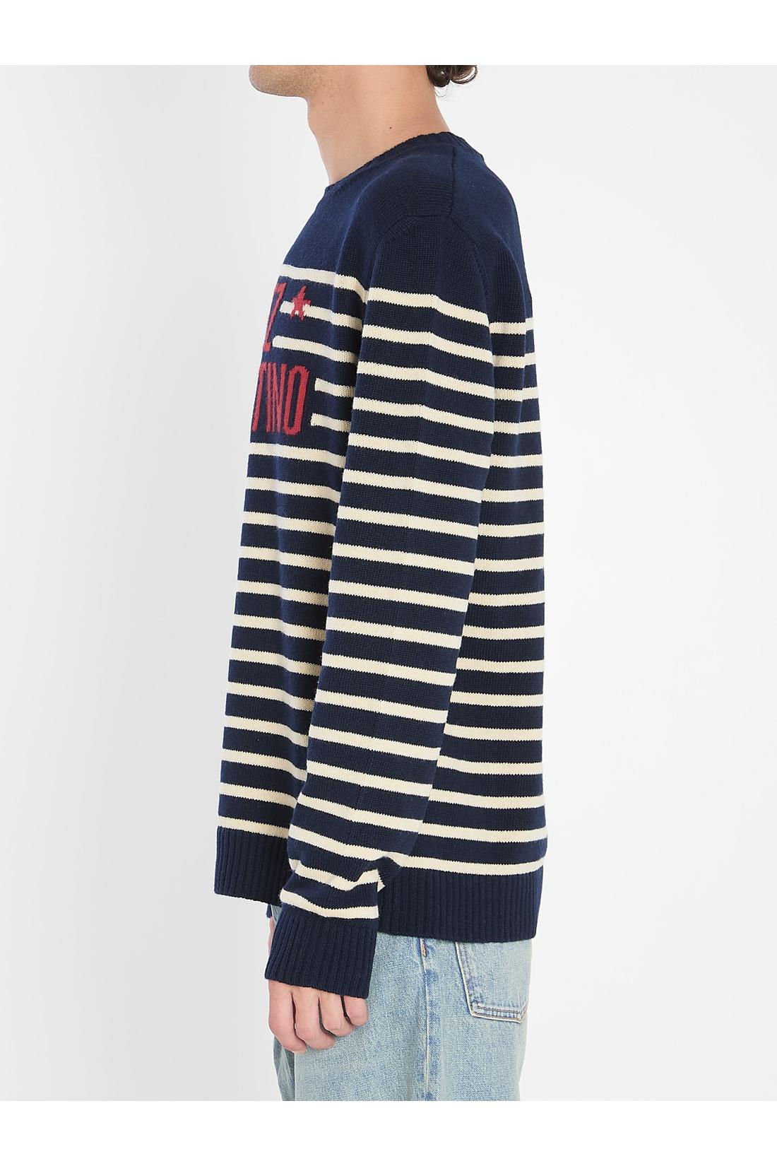 Valentino Garavani-OUTLET-SALE-Chez Valentino Sweater-ARCHIVIST