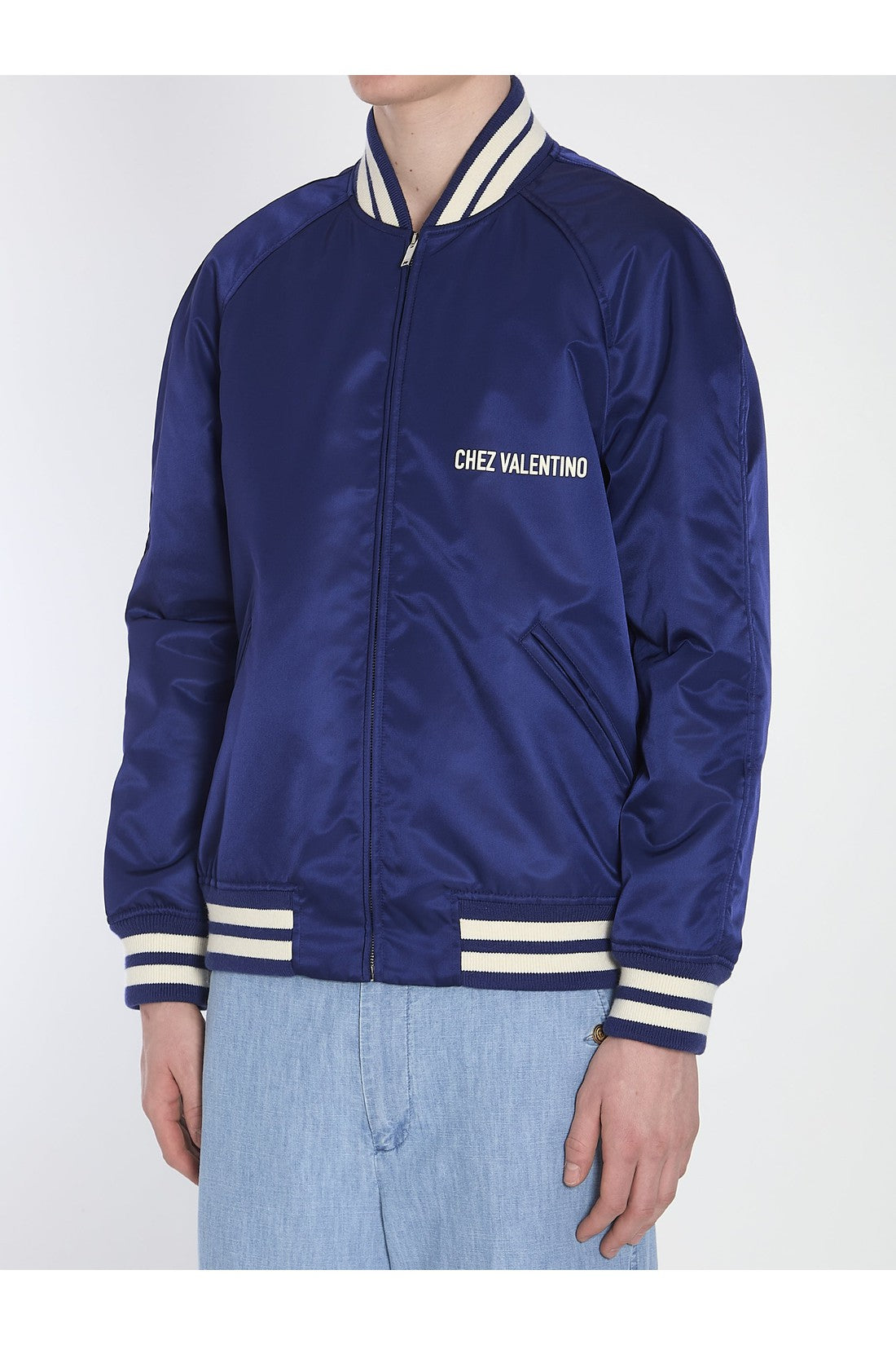 Valentino Garavani-OUTLET-SALE-Chez Valentino bomber-ARCHIVIST