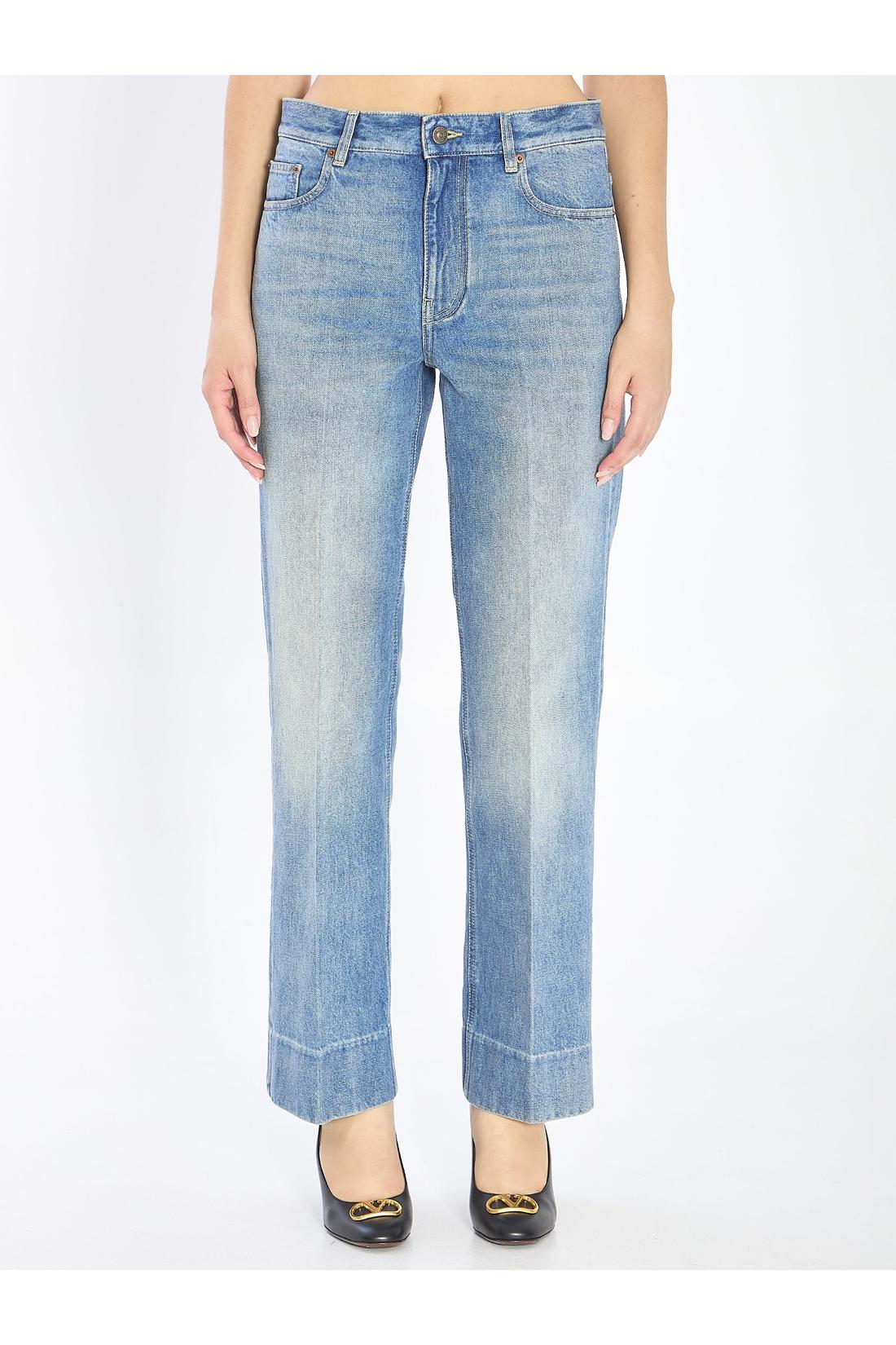 Valentino Garavani-OUTLET-SALE-Chez Valentino denim pants-ARCHIVIST