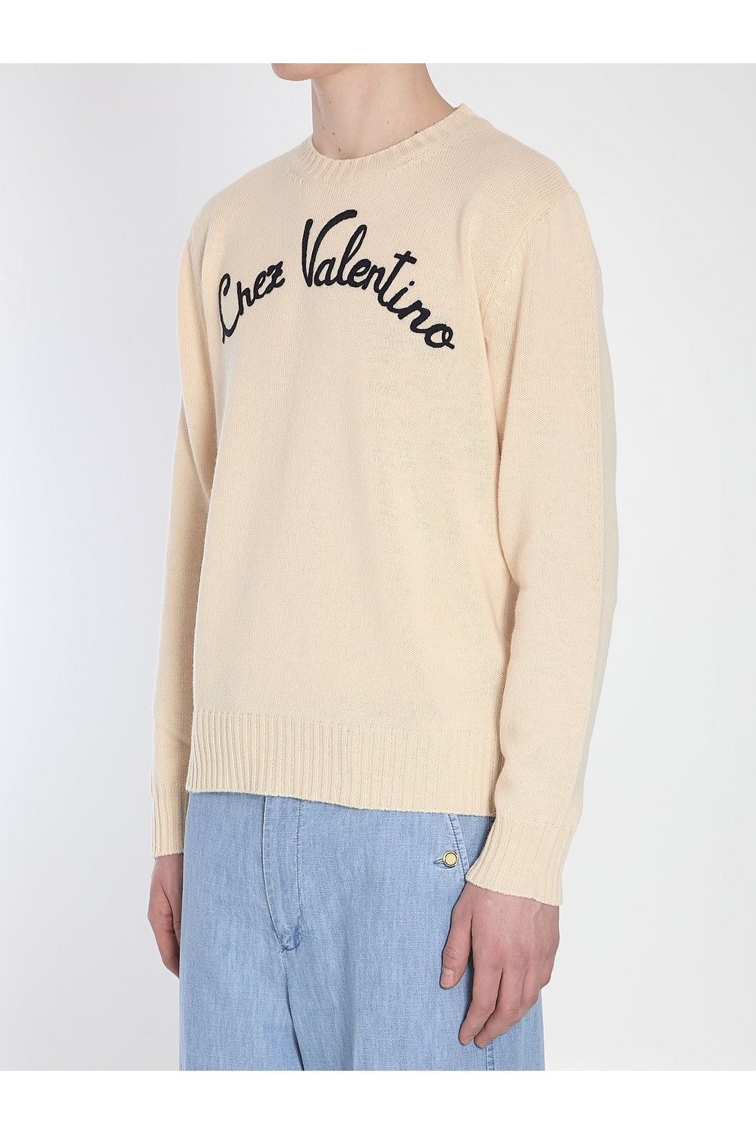 Valentino Garavani-OUTLET-SALE-Chez Valentino sweater-ARCHIVIST